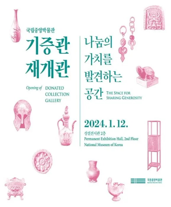 Reopening of the Donation Hall at the National Museum of Korea