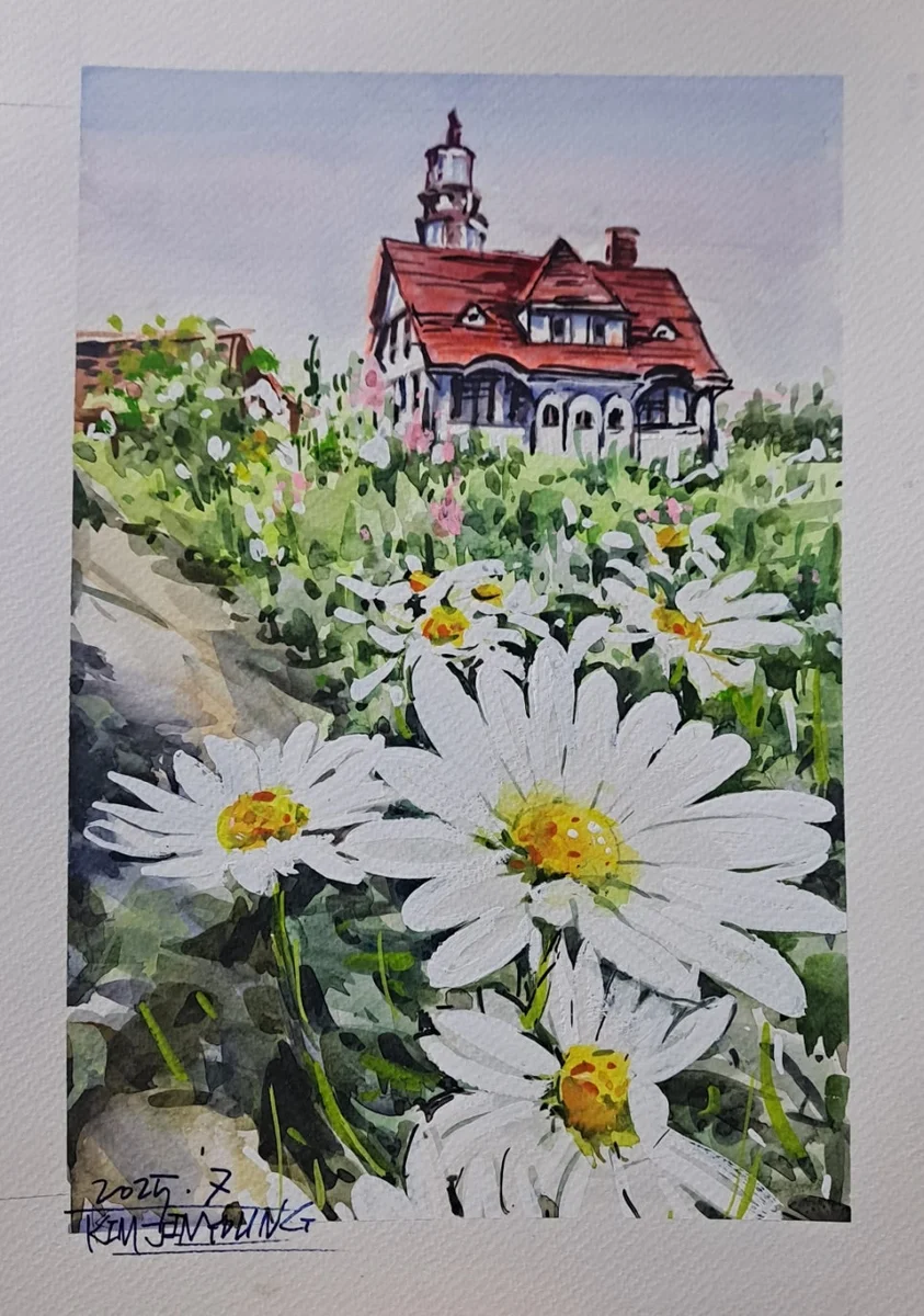 김진영 초대展 '선과 색으로 걷다'